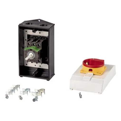 Eaton 3P Pole Isolator Switch - 20A Maximum Current, 6kW Power Rating, IP65 - 182425 T0-2-1/I2H/MBS/SVB product image