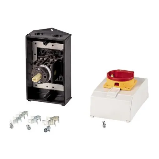 Eaton 3P+N Pole Isolator Switch - 20A Maximum Current, 6kW Power Rating, IP65 - 182431 T0-3-15680/I2H/MBS/SVB product image