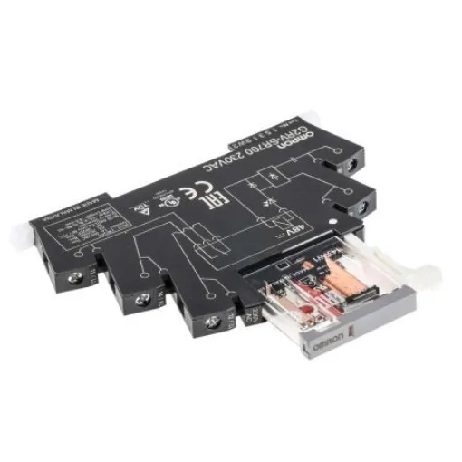 Omron DIN Rail Power Relay, 230V ac Coil, 6A Switching Current, SPDT - G2RV-SR700 AC230 product image