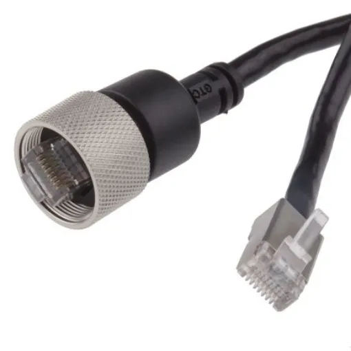 RS PRO, 2m Cat5e, Black RJ45 to Male RJ45 Male Unshielded, Terminated PVC Sheath - 1116741 product image