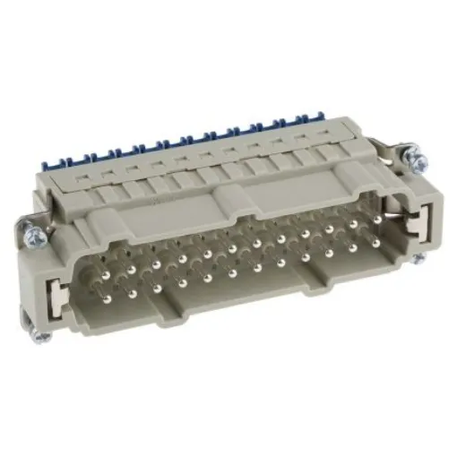 HARTING Heavy Duty Power Connector Insert, 16A, Male, Han ES Press Series, 24 Contacts - 09330242648 product image
