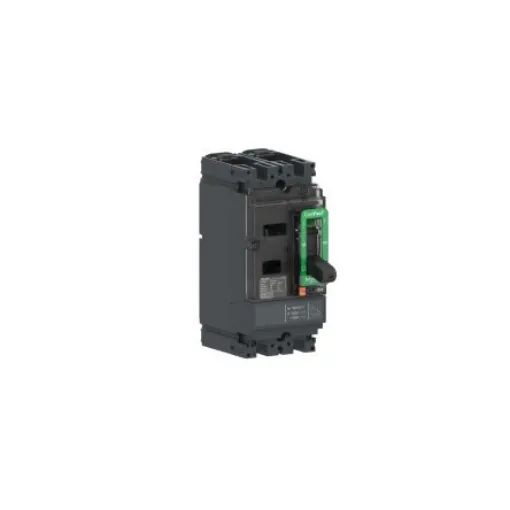 Schneider Electric, ComPacT NSX Circuit breaker 2P 100A, Breaking Capacity 18 KA, Fixed Mount - C10F2TM100 product image