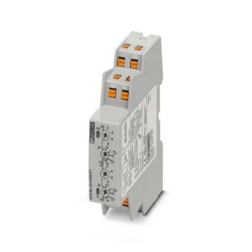 Phoenix Contact ETD-BL-2T-I-230-PT Series DIN Rail Mount Timer Relay, 24 - 240V ac/dc, 50 - 100h, SPDT - 2907714 product image