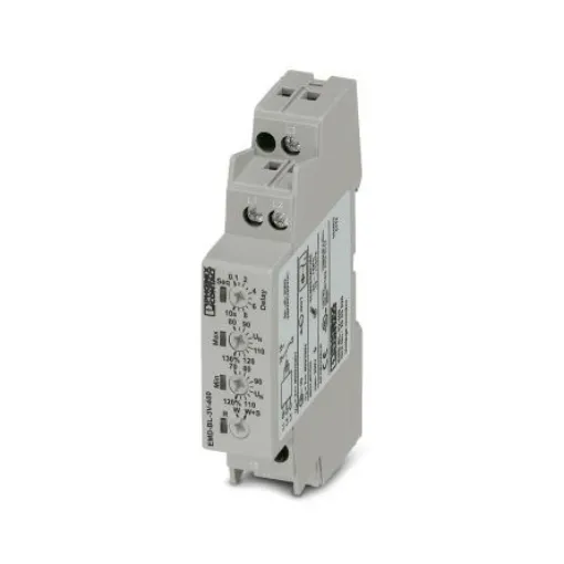 Phoenix Contact Voltage Monitoring Relay, Three Phase, 280 - 519V ac, DIN Rail - 2903525 product image