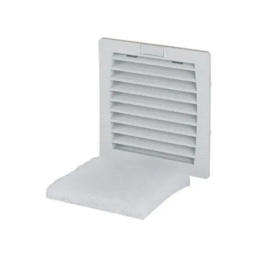 Eaton xE?ect E-FAN Series Fan Filter for 125 x 125mm Fans, Plastic Filter, Plastic Frame, 145 x 145 x 26mm - 167293 EX-FILT2 product image