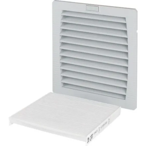 Eaton xEffect E-FAN Series Fan Filter for 177 x 177mm Fans, Plastic Filter, Plastic Frame, 202 x 202 x 34mm - 167301 EX-FILT3-55 product image