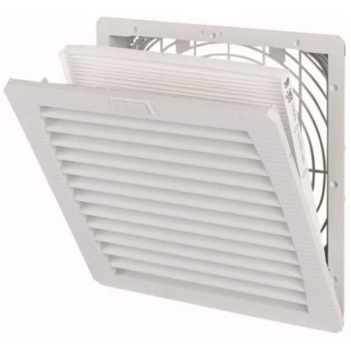 Eaton xEffect E-FAN Series Fan Filter for 223 x 223mm Fans, Plastic Filter, Plastic Frame, 252 x 252 x 38mm - 167302 EX-FILT4-5-55 product image