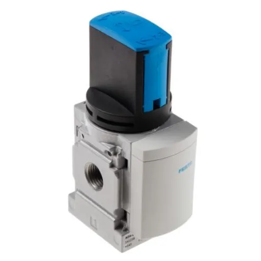 Festo 3/2 Bistable Pneumatic Manual Control Valve MS Series, G 1/4, 1/4in, 541258 - MS4-EM1-1/4 product image