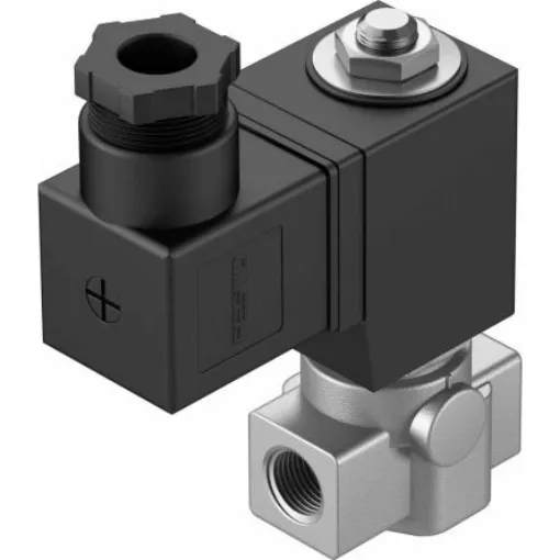 Festo 2/2 Pneumatic Solenoid Valve - Solenoid/Spring G 1/4 VZWD Series, 1491844 - VZWD-L-M22C-M-G14-30-V-1P4-15 product image