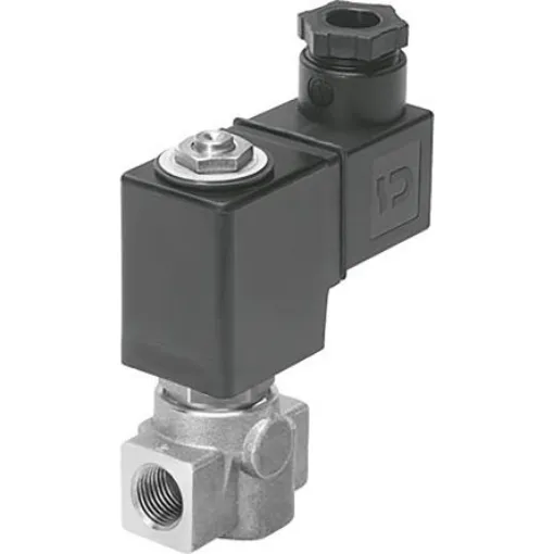 Festo 2/2 Pneumatic Solenoid Valve - Solenoid/Spring G 1/8 VZWD Series, 1491836 - VZWD-L-M22C-M-G18-30-V-1P4-15 product image