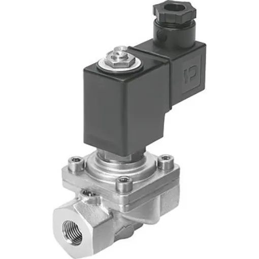 Festo 2/2 Solenoid Valve - Solenoid/Pilot G 1/4 VZWF Series 24V dc, 1492110 - VZWF-B-L-M22C-G14-135-1P4-10 product image