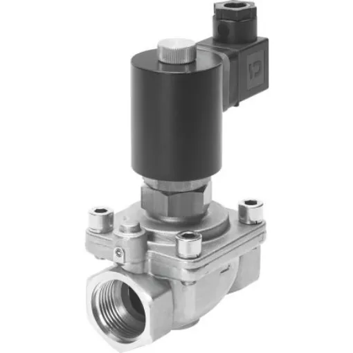 Festo 2/2 Solenoid Valve - Solenoid/Pilot G 3/4 VZWF Series 24V dc, 1492113 - VZWF-B-L-M22C-G34-275-1P4-6 product image
