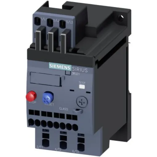 Siemens SIRIUS 3RU2 Thermal Overload Relay 1NO + 1NC, 4 A F.L.C, 3 A Contact Rating, 3P, SIRIUS - 3RU2116-1EC1 product image