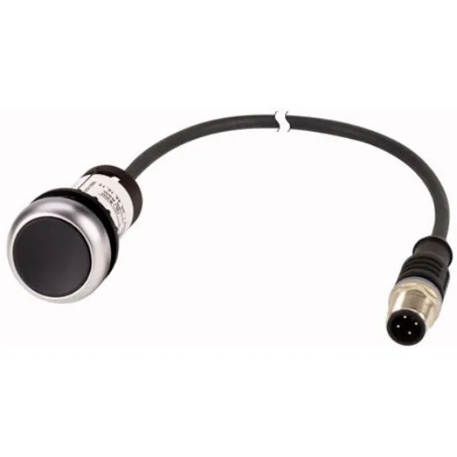 Eaton C22 Series Push Button, Panel Mount, 22mm Cutout, SPST, IP67, IP69K - 181612 C22-DR-S-K01-P3 product image