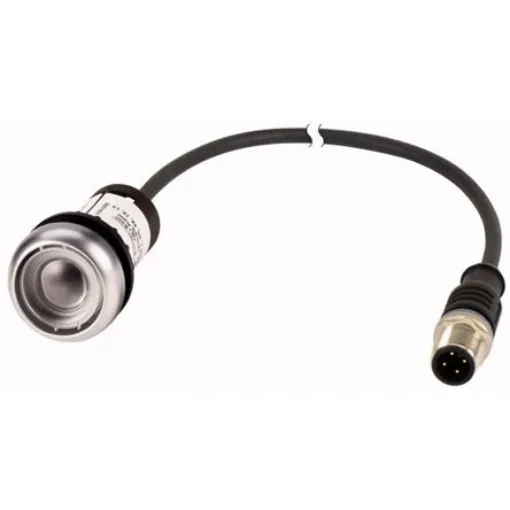 Eaton C22 Series Push Button, Panel Mount, 22mm Cutout, SPST, IP67, IP69K - 181605 C22-D-X-K01-P3 product image