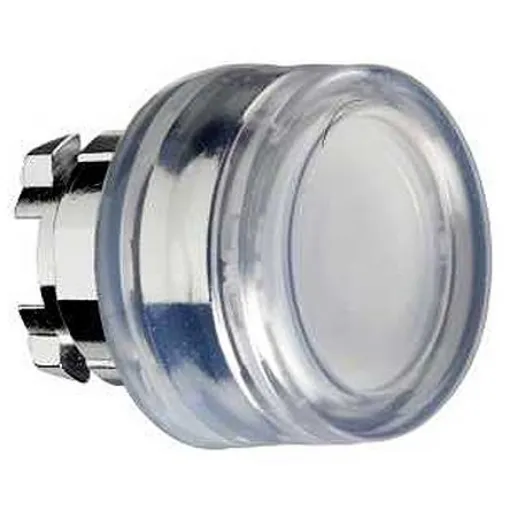 Schneider Electric Harmony XB4 Series White Momentary Push Button Head, 22mm Cutout, IP66, IP67 - ZB4BP1 product image