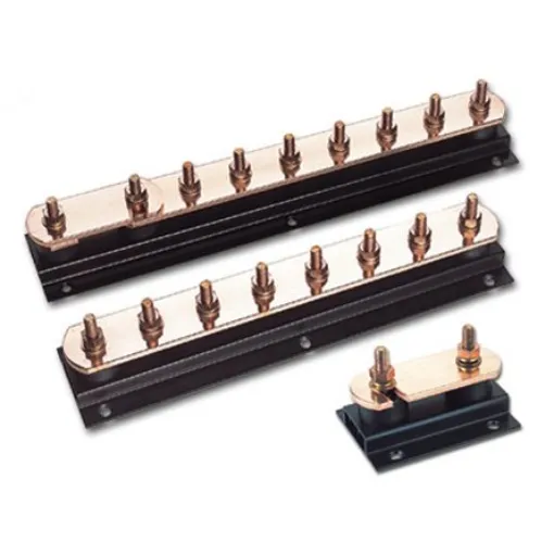 WJ Furse Copper Earth Bar L. 550mm x W. 90mm x H. 96mm 6 Ways - 7TCA083670R0632  LK207-6 product image