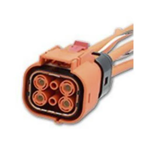 Amphenol Industrial, Epower Lite RADSOK Plug with HVIL EV Connector Plug, 13 to 70A - ELP4Z01 / C10-737488-4ZS1 product image