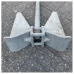 Sanguineti - Danforth Anchor 20 KG High Hold - Galvanized Steel product image