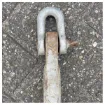 Sanguineti - Hall Anchor 25 KG - Used, Galvanised Steel product image