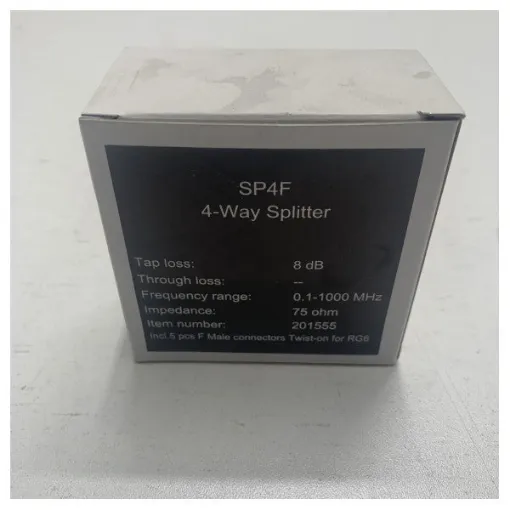 Picture of High-Quality 4-Way 75 Ohm Marine Signal Splitter SP4F - 201555