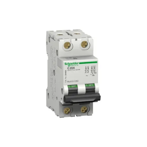 Picture of <p>Schneider Electric C60 2-Pole 15A Miniature Circuit Breaker for Marine Electrical Safety</p>