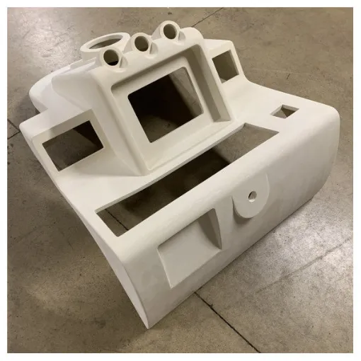 Picture of ITAMA boat steering console | dashboard white GRP - 227036