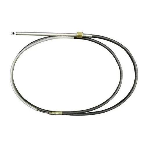 Picture of <div>Uflex Universal Marine Steering Cable M66 X 20ft  – Durable Stainless Steel Replacement for Uflex Fast Connect, Teleflex QC & Morse Command 290 Helm Models</div>
