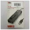 Picture of <div>High-Quality 7-Port USB 2.0 Hub with Power Adapter - Compact and Reliable for PC and Laptop Connectivity</div>