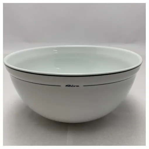 Picture of Riva Porcelain Salad Bowl 23cm – Elegant and Durable Marine Tableware for Boats and Yachts