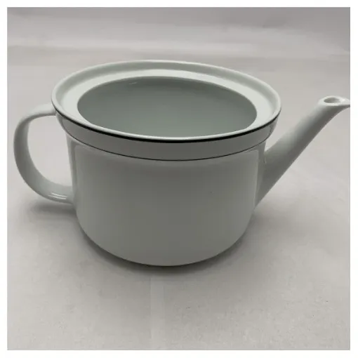 Picture of <div>Riva High-Quality Richard Ginori Porcelain Teapot 1.25L - Elegant White Armonia Design for Marine Use</div>