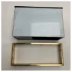 Picture of <div>Elka Dual Compartment Soap and Brush Holder Gold Look - 92005_01</div>