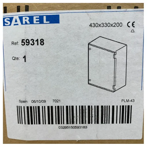 Picture of <div>Sarel Marine Grade 380V Control Box Enclosure for Capstain - Weatherproof, Durable, Easy Mounting</div>