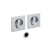 Picture of Olivari D128-CO Flush Handle Satin Chrome Door Handle