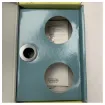 Picture of Olivari D129-CO Square Door Handle in Matte Chrome set