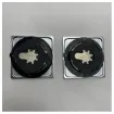 Picture of Olivari D129-CO Square Door Handle in Matte Chrome set