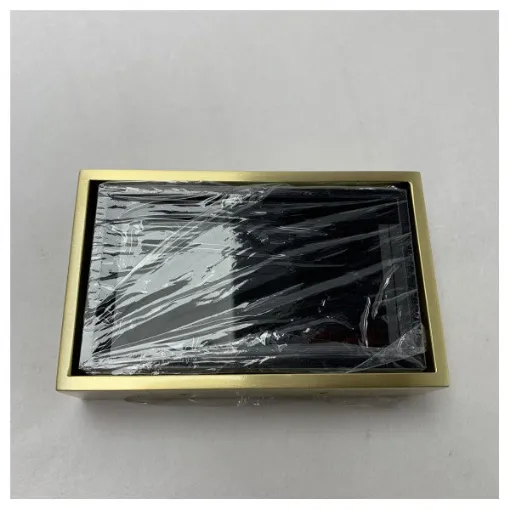 Picture of <div>Elka Brushed Brass Soap Dish for Marine Use - Durable, Corrosion-Resistant & Elegant Design</div>