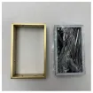 Picture of <div>Elka Brushed Brass Soap Dish for Marine Use - Durable, Corrosion-Resistant & Elegant Design</div>