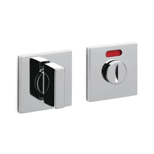 Picture of Olivari H202V6B-CR Chrome Plated Brass Door Handle Knob Set