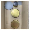 Picture of Wurth gold | brass door lock kit - 0695.320.021