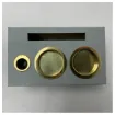 Picture of Wurth gold | brass door lock kit - 0695.320.021
