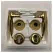 Picture of Olivari Gold Finish Marine Door Handle Set – Durable Corrosion-Resistant Brass Lever for Boats and Yachts