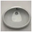 Picture of <div>De Roca 276657 NEO Oval Ceramic Washbasin – Durable & Moisture-Resistant Marine-Grade Sink for Compact Spaces</div>