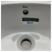 Picture of <div>De Roca 276657 NEO Oval Ceramic Washbasin – Durable & Moisture-Resistant Marine-Grade Sink for Compact Spaces</div>