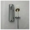 Picture of Bertocci 514 Chrome Brush Holder - Durable Marine Bathroom Toilet Brush with Corrosion-Resistant Finish