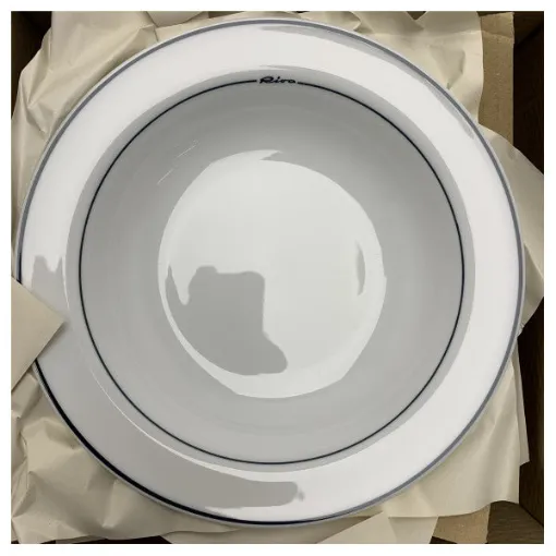 Picture of <div>
    <p>Riva Marine Grade Porcelain Soup Plate 21.5 cm - Durable, Dishwasher Safe Tableware for Boats and Yachts</p>
</div>