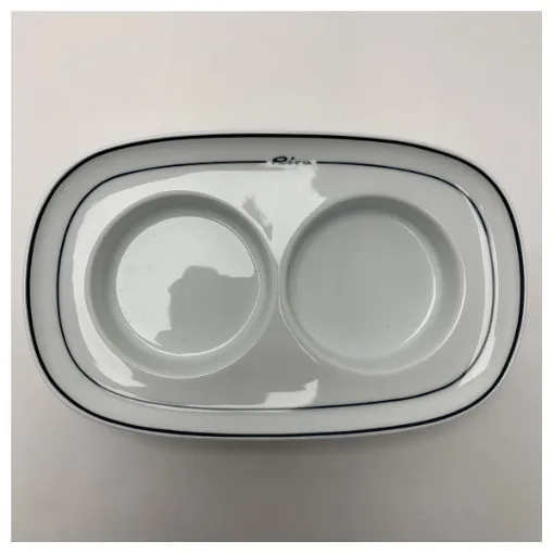 Picture of Riva Ceramic Oil and Vinegar Tray for Boats - Durable, Stylish Marine Condiment Holder
