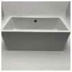 Picture of Scarabeo Ceramic Undermount Sink 50cm White - Durable Marine-Grade Kitchen and Bathroom Basin