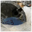 Picture of <div>Stainless Steel Floor Lamp Viabiz Cilindro F4110.01 - Durable, Corrosion-Resistant Nautical Lighting</div>