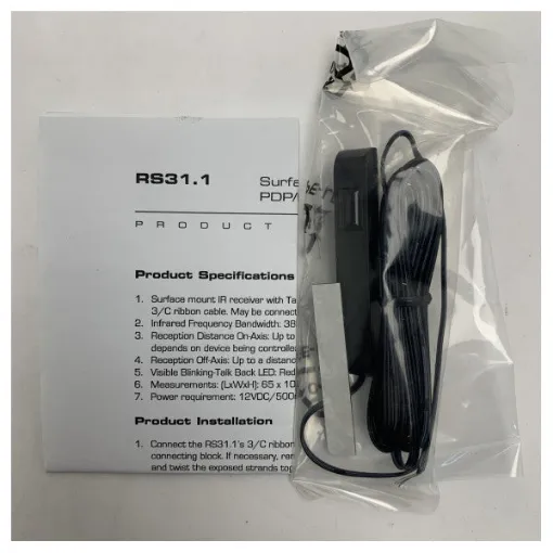 Picture of VISTA RS 31.1 IR Receiver - Durable 38kHz Infrared Sensor for Marine Electronic Systems